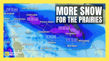 Another Round of Heavy Snow and Wind on the Prairies | #forecast