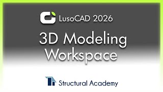 LusoCAD 2026 - 3D Modeling Workspace