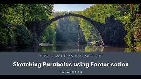 10   Parabolas   Sketching Parabolas using Factorisation