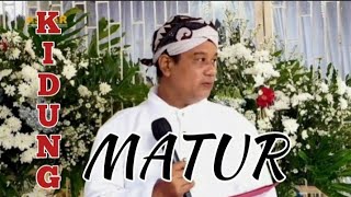 Download Lagu KIDUNG MATUR - acoustic tarling clasik MP3