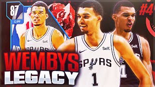WEMBYS LEGACY #4 - RUBY WEMBY'S DEBUT!! NBA 2K24 MYTEAM!!