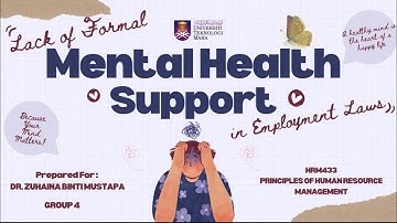 HRM 433 GROUP 4 | GROUP ASSIGNMENT 2 - HEALTH, SAFETY & WELL-BEING