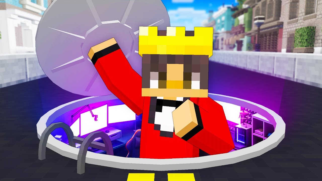 I Built A SECRET Room In Public!