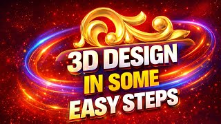 How to make 3d design inEasy Step ArtCam Tutorial for Beginners