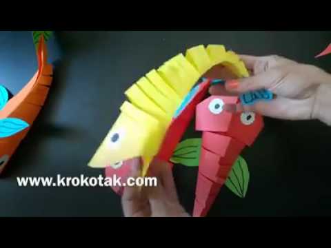  Cara  membuat  ikan  mainan dari kertas YouTube