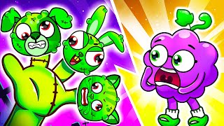 Funny Zombie Pet Finger Song 😰😱 | Zombies Are Coming Song + Zombie Epidemic Song| YUM YUM Kids Songs