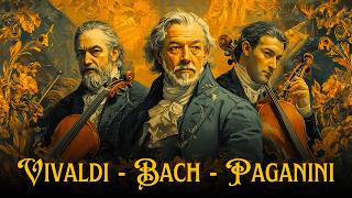 Vivaldi, Bach and Paganini 🎻 Iconic Classical Violin Concertos 🎵