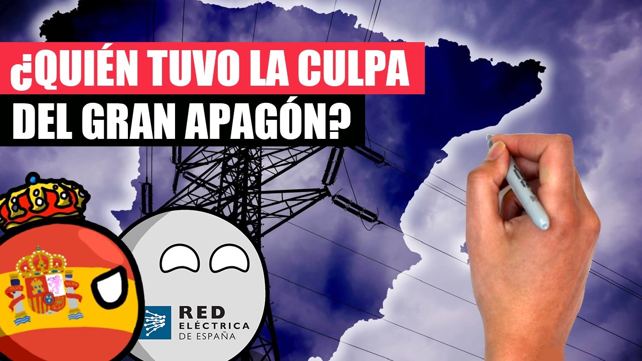 ✅ La VERDADERA explicación del GRAN APAGÓN de ESPAÑA | ¿Qué pasó realmente con el APAGÓN?