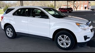 2012 Chevrolet Equinox AWD LS   49k White