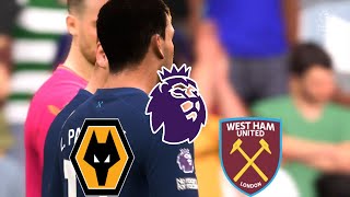 Premier League FC24 - Wolverhampton VS West Ham United Round 32