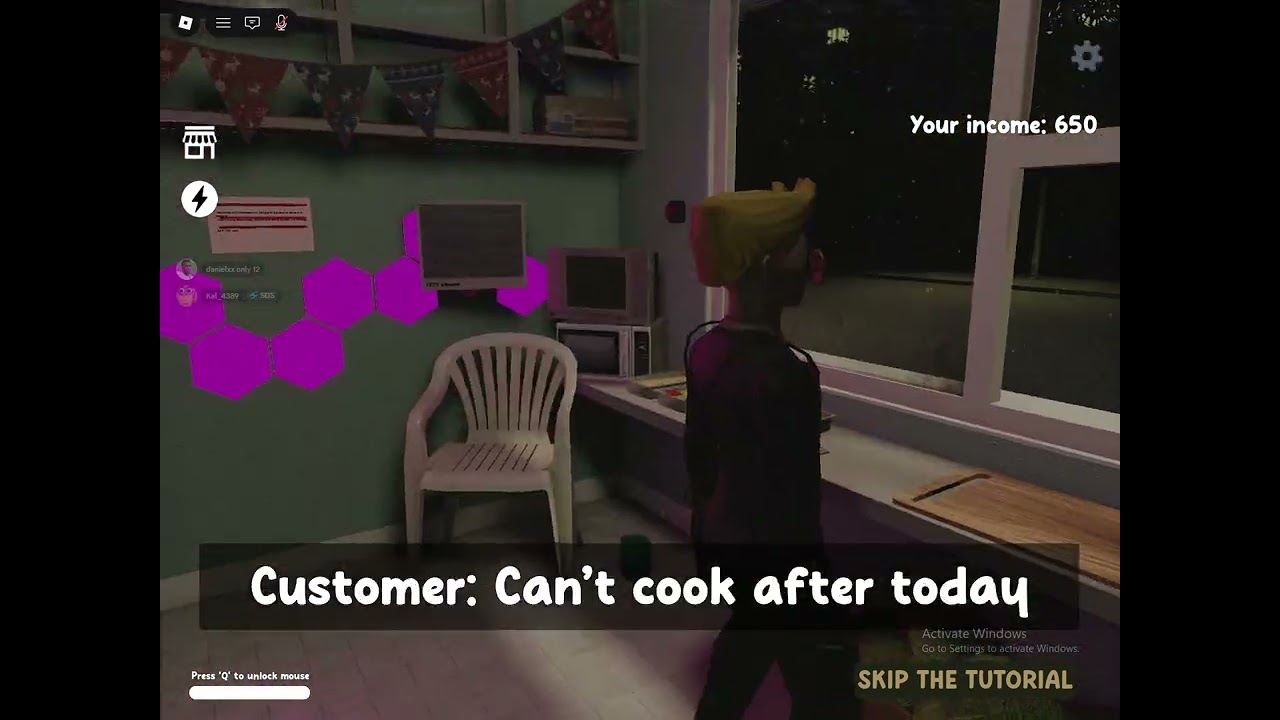 Playing Scary Shawarma Kiosk!