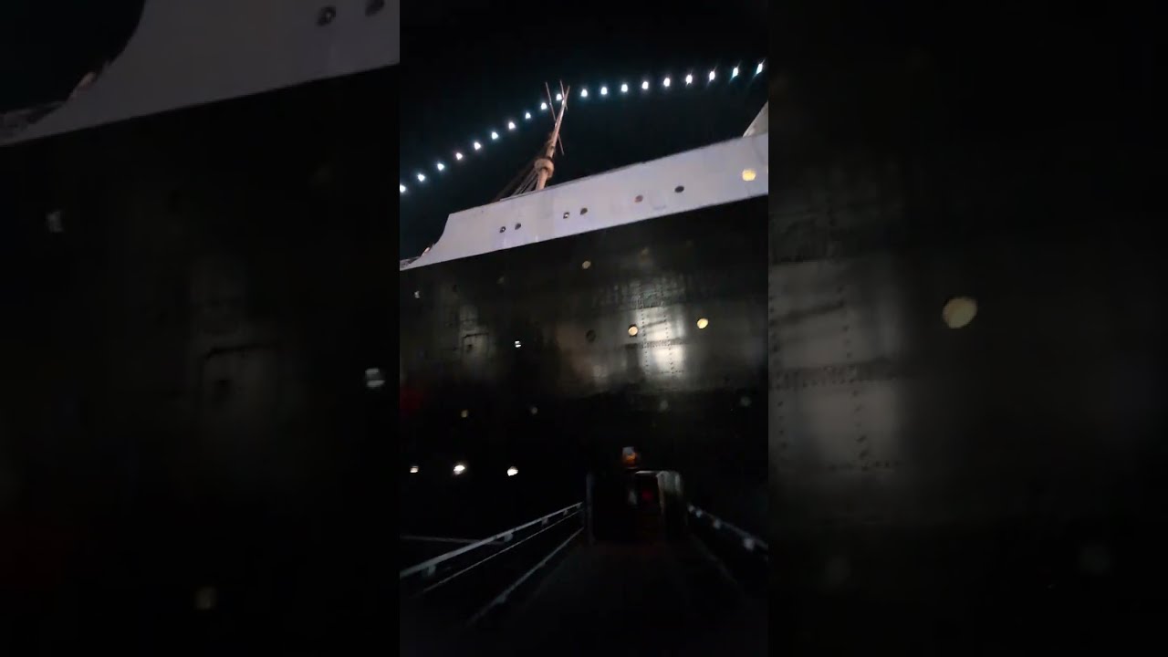 Scary on board ship maze full 2023 RMS Queen Mary Shaqktoberfest Halloween festival