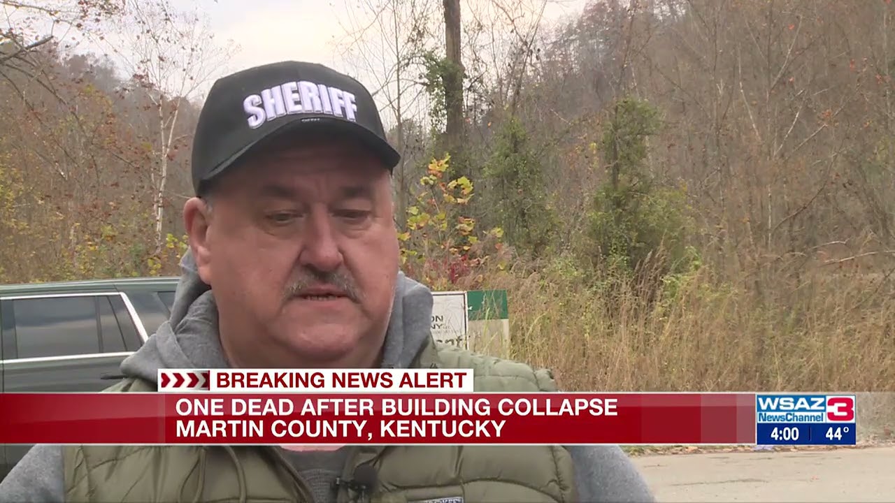 One dead after building collapse in Martin County, Ky.
