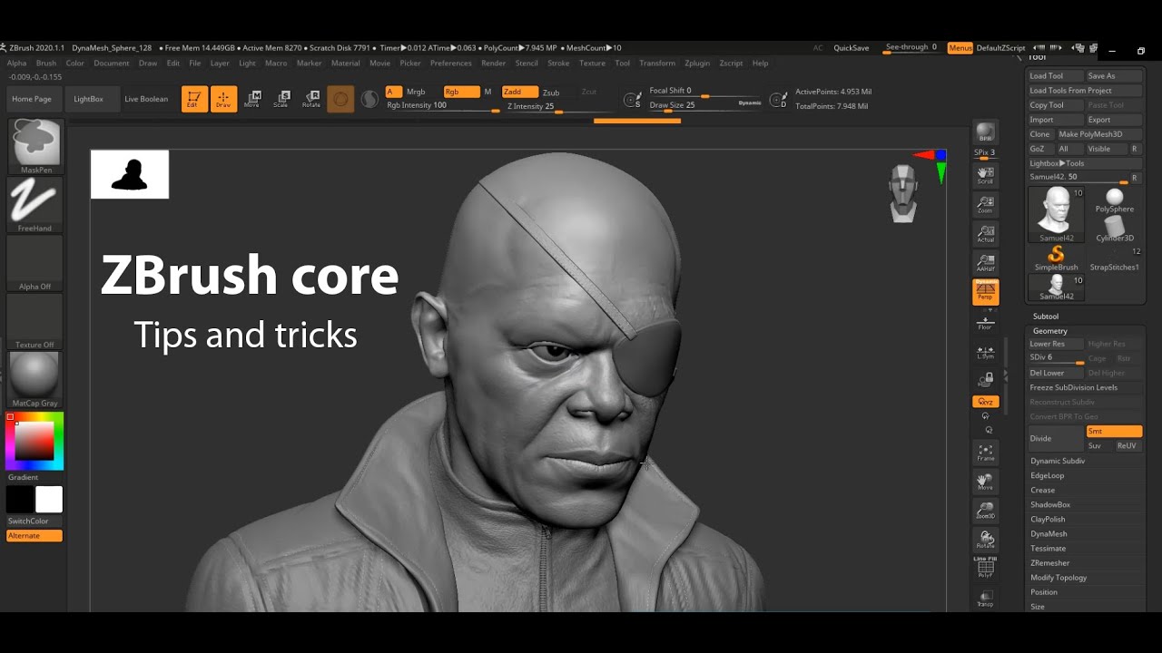 Zbrush core tips and tricks YouTube