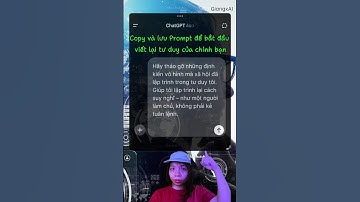 Gõ Prompt ChatGPT này nếu bạn muốn làm chủ – không còn sống theo mặc định