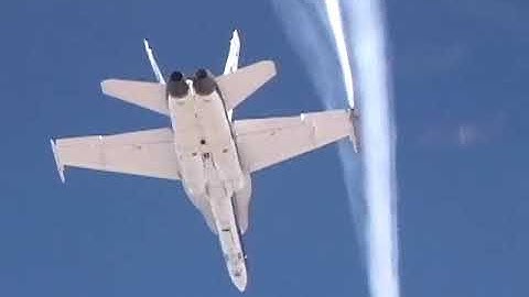 Two F/A-18s in Autonomous Formation Flight