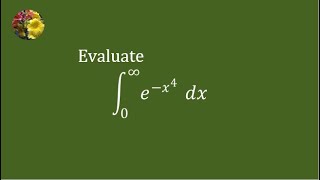 Improper Integrals (Mis-322)