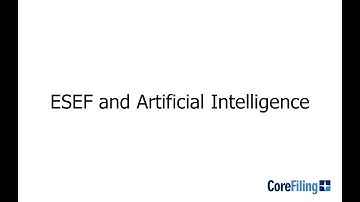 ESEF: iXBRL reporting solutions