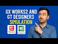 How to Simulate GX Works2 and GT Designer3 Step by Step