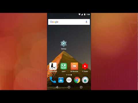 How to change default home screen/launcher in Android 7.0 Nougat