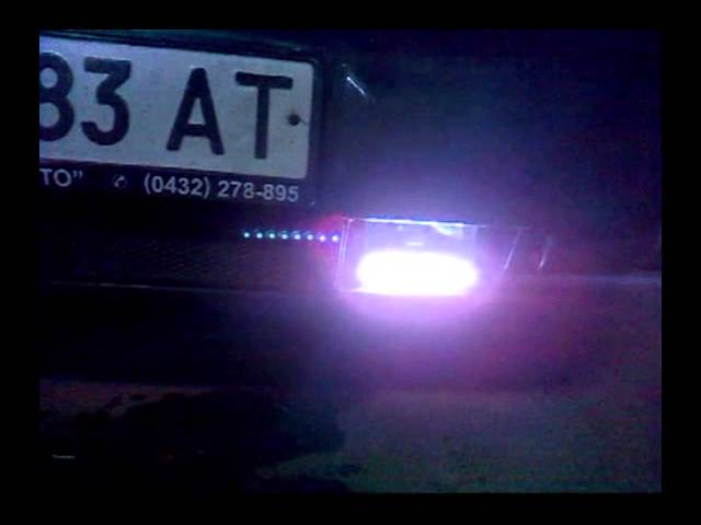 Штатные противотуманные фары с DRL ВАЗ 2110