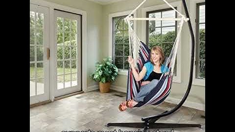 Sorbus Hammock Chair Stand for Hanging Chairs, Swings, Loungers, 330 Pound Capacity