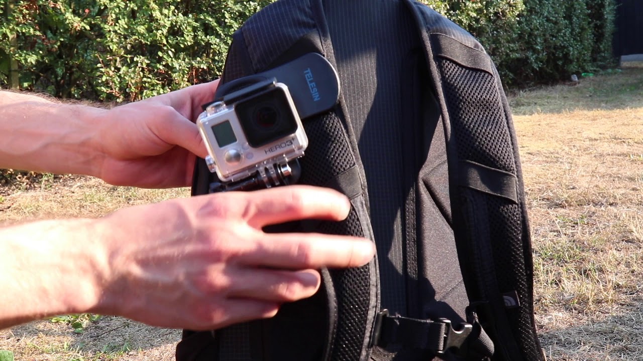 The 360 rotational clip mount for GoPro from Telesin