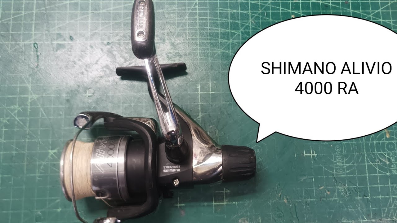 shimano alivio 4000 ra reel Ultegra FC Spinning smoothness and durability Tackle Fanatics TV - Shimano