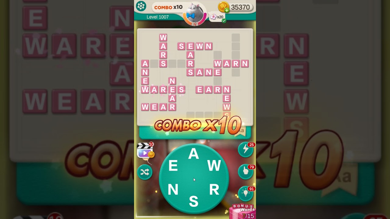 WORD VILLAS level 1007