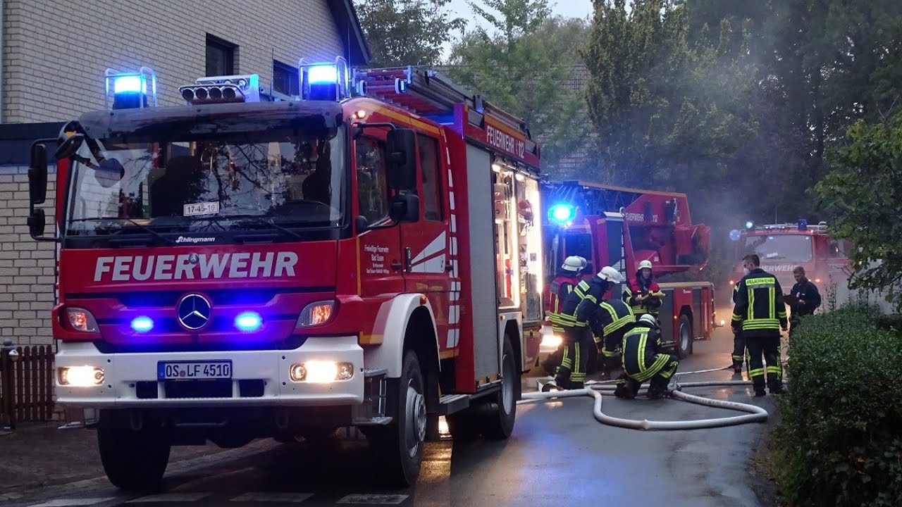 [F_Gebäude] Einsatzfahrten der Freiwilligen Feuerwehr Bad Essen