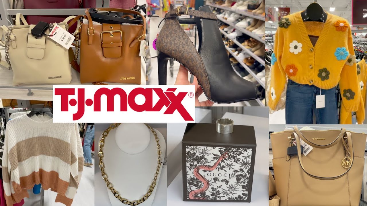 TJ MAXX SHOP WITH ME 2023  DESIGNER HANDBAGS, SHOES, JEWELRY, CLOTHING,  NEW ITEMS 