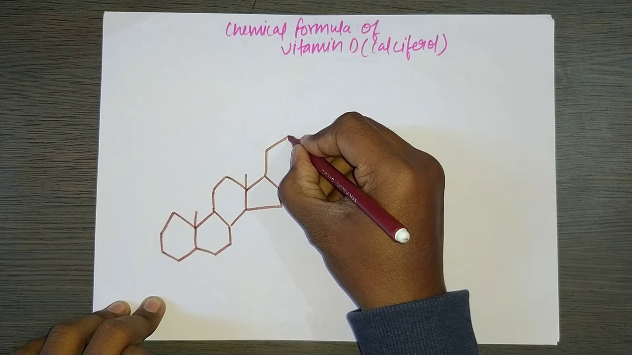 Structure of Vitamin D | chemical formula of Vitamin D | Calciferol