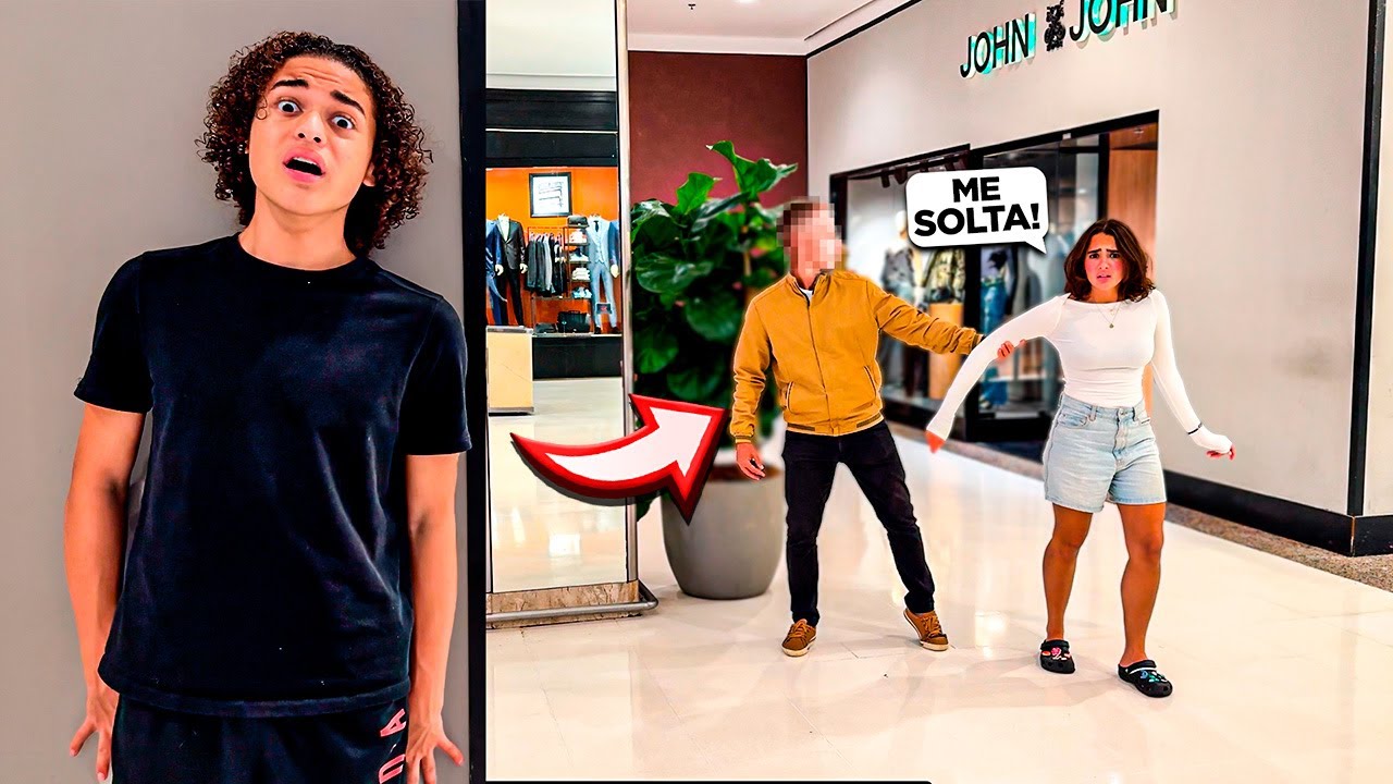 TEM ALGUÉM SEGUINDO A LORRAYNE NO SHOPPING... ELA ESTÁ CORRENDO PERIGO😱😱😱