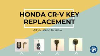 Lost Honda CR-V Key Replacement – How To Get a New Key. Costs, Tips, Types Of Keys & More.