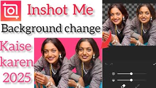 Trending monalisa girl photo editing|How to change photo background in inshot|monalisa viral girl screenshot 5