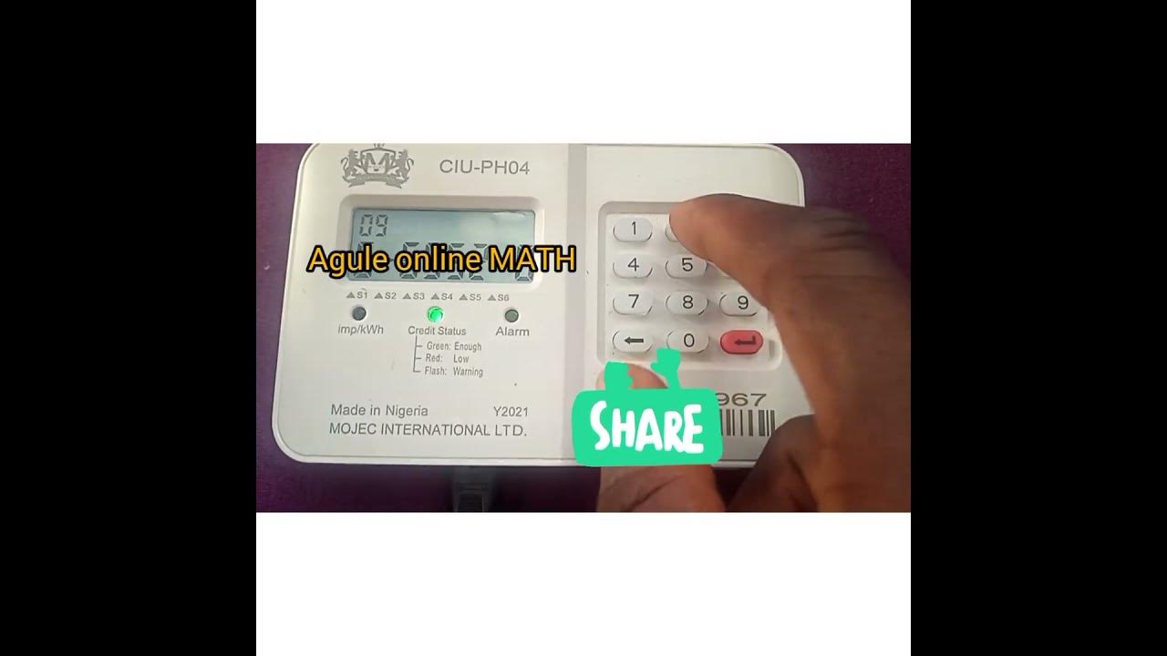 how-to-check-balance-on-prepaid-meter-aguleonlinemaths170-youtube