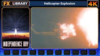 Independence Day (1996) Explosion Helicopter 1 -- SFX