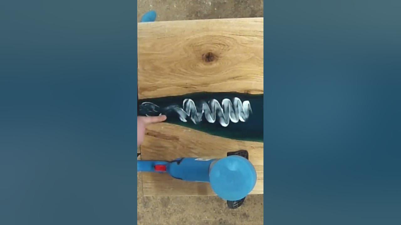 Polishing epoxy for beginners with toothpaste? 🦷🪥 epoxy resin 