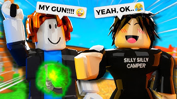 BEATING CAMPERS IN MM2 😂 (Funny Moments)