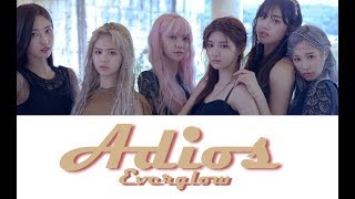 EVERGLOW – Adios LYRICS (Color Coded) #everglow #everglow_adios