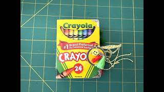Crayon Box Journal ~ Adding Signatures, Dangle and More  ~ 2026 Dollar Tree JJ Challenge