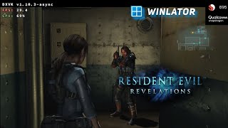 Resident Evil Revelation Gameplay On Mobile Sd695 | Winlator CMOD Bionic Bionic Ludashi