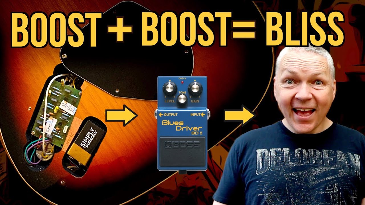 Why your Telecaster NEEDS a BUILT-IN BOOST