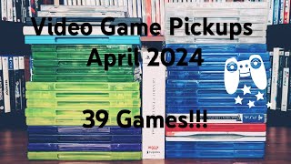 Video Game Pickups April 2024