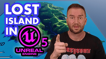 Recreating the LOST (TV SERIES) Island in Unreal Engine 5 - Part 3: World Creator and the Mountains