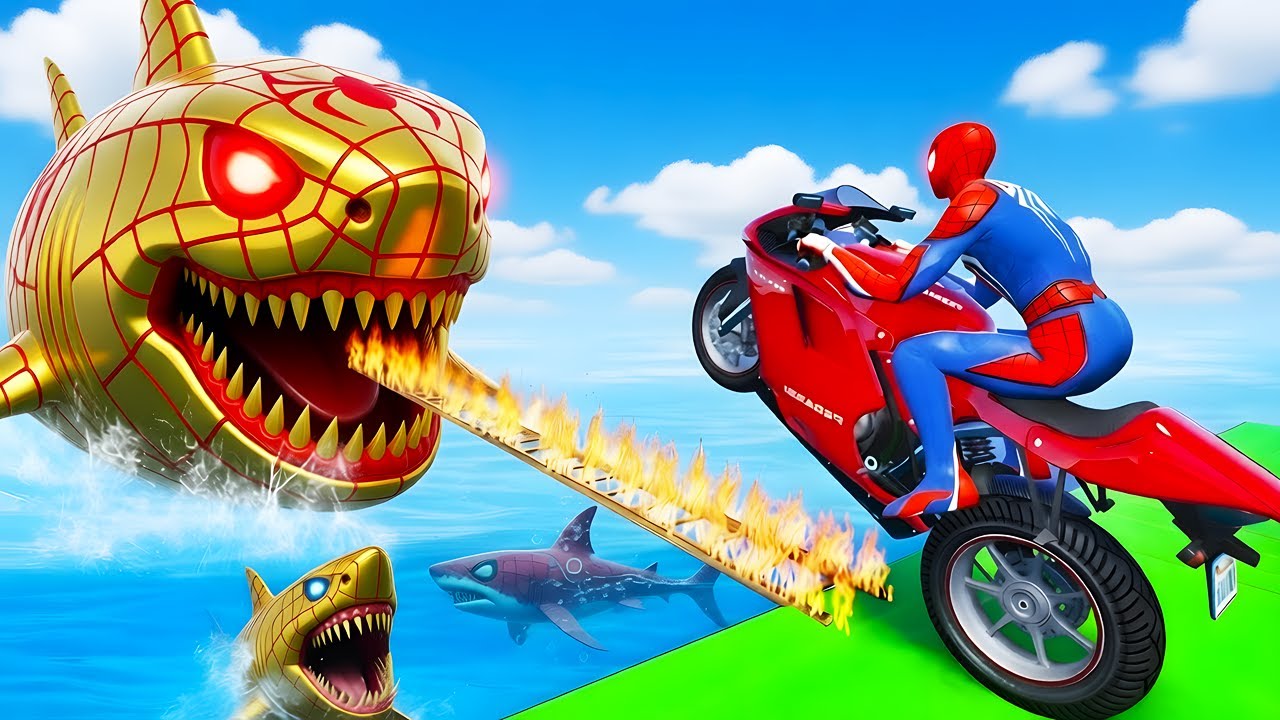 Rainbow Spider-Man Rescue fail batman vs Superheroes vs iron man | funny moments GTA 5 superheroes