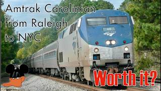Ride the Amtrak Carolinian from Raleigh NC to NYC