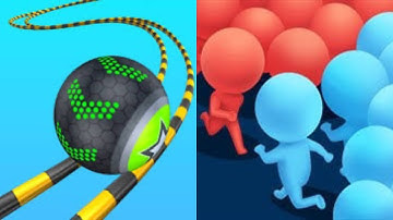 Going Balls vs Count Master - All Level Gameplay Android,iOS - NEW APK UPDATE GAMEPLAY