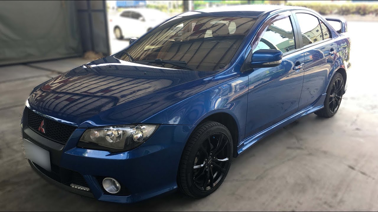 11年mitsubishi Fortis 藍色三菱中古車 Youtube