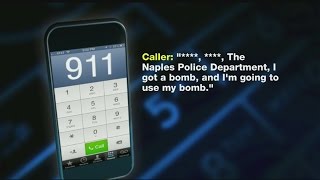 Man threatens to bomb Naples Police Department and throws rocks at drivers